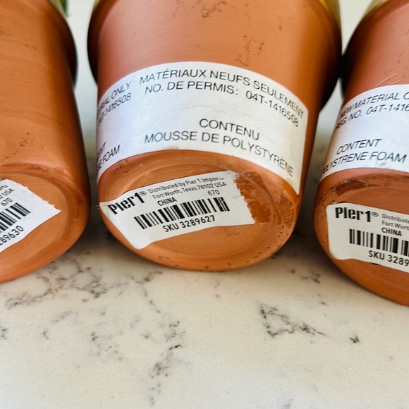 Pier 1 set of three faux mini decorative cactus - Picture 14 of 15